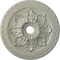 Ekena Millwork Bordeaux Deluxe Ceiling Medallion (Fits Canopies up to 4"), 23 5/8"OD x 3"ID x 2"P, Flash Copper CM23BOFCS - alternate 1